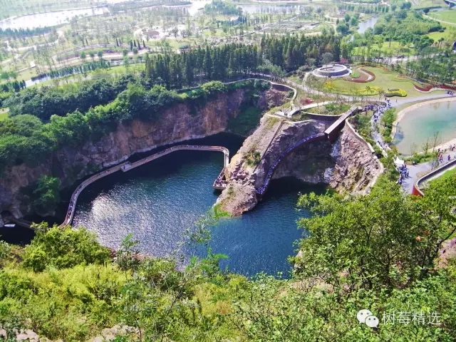 曾经的佘山天马山深坑