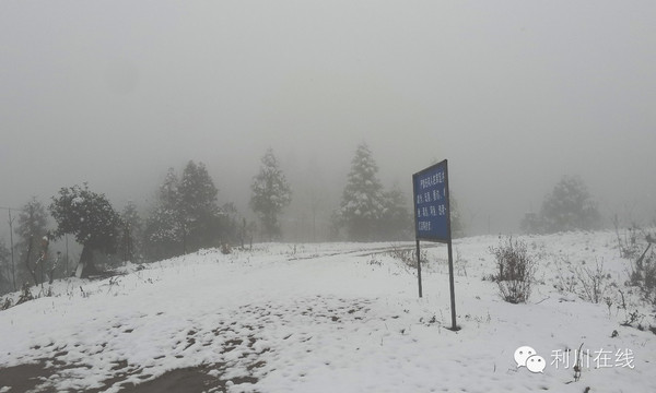 2016年利川人口_2016年利川美丽冻人的第一场雪,你出门感受了吗