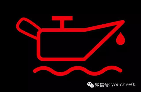这些指示灯灯亮了,一定要马上停车!