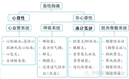 胸痛诊治及鉴别