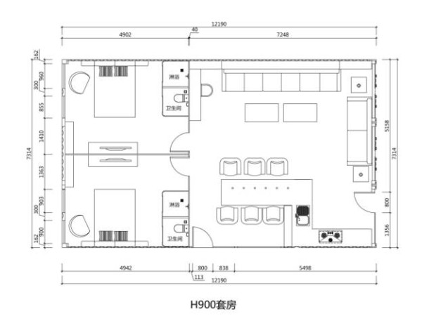 集酷产品 | 拥有豪华西餐厅的集装箱住宅建筑