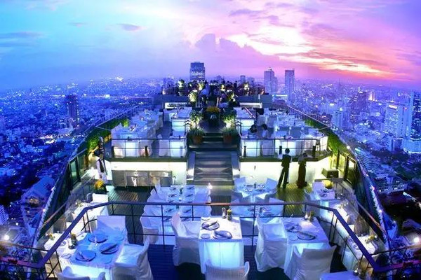 vertigo and moon bar- 俯瞰曼谷最美夜景图片