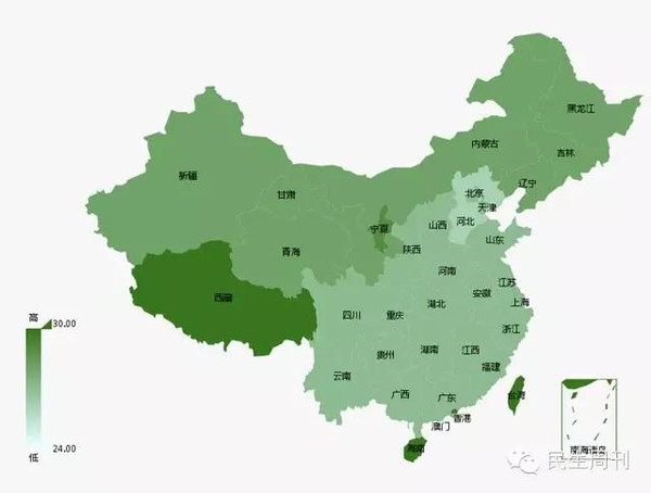 金台榜丨中国婚恋报告地域大盘点