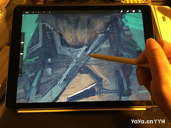 看看ipad pro的绘画生产力