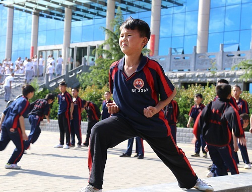 黎昕在嵩山少林寺武术学院学习的想法