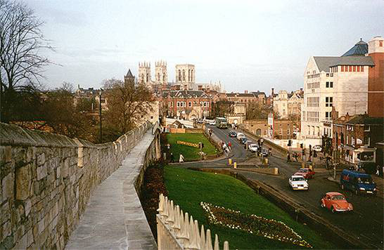 英国的长城:约克古城墙(york city wall)
