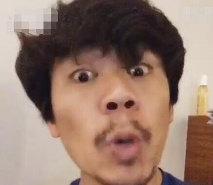 王宝强拍魔性模仿 鼻孔朝天瞪大双眼(组图)