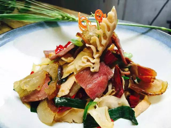 冬笋炒腊肉