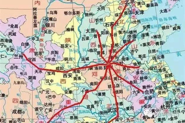 郑徐高铁:郑州 to 徐州