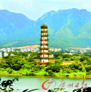 广东380岁斜塔新年起修缮 计划在6月完工