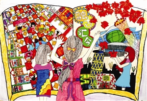 应对主题绘画比赛 要做好前期资料收集(图),新年为主题的绘画作品
