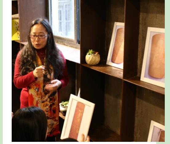 江苏理工学院郭琳竹刻作品个人展在上海亚町文创展馆举行(组图)