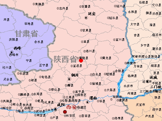 中国地震台网正式测定:01月18日20时38分在陕西延安市黄陵县北纬35.图片