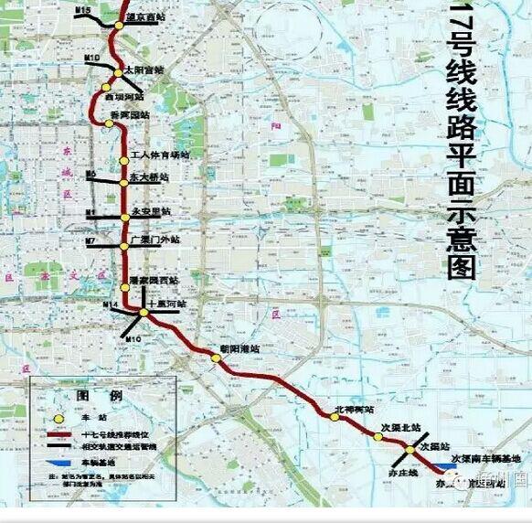 北京第二期轨道规划 通州新增3地铁\最快15分四环