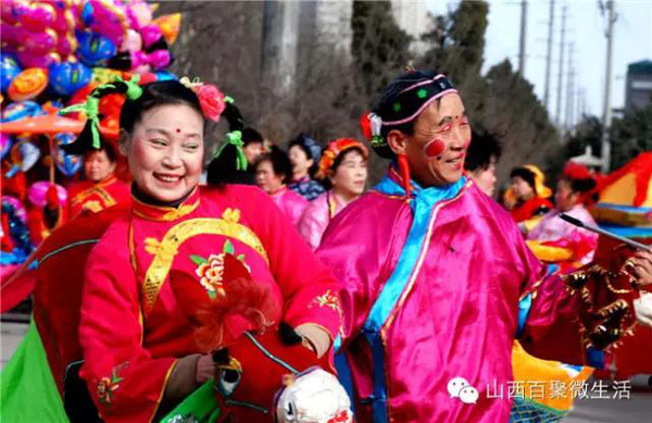 祁太秧歌是晋中盆地,以祁县,太谷为轴心,辐射周边10余县的乡土小戏