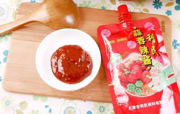 撸串神助攻——利民蒜蓉辣酱,面酱