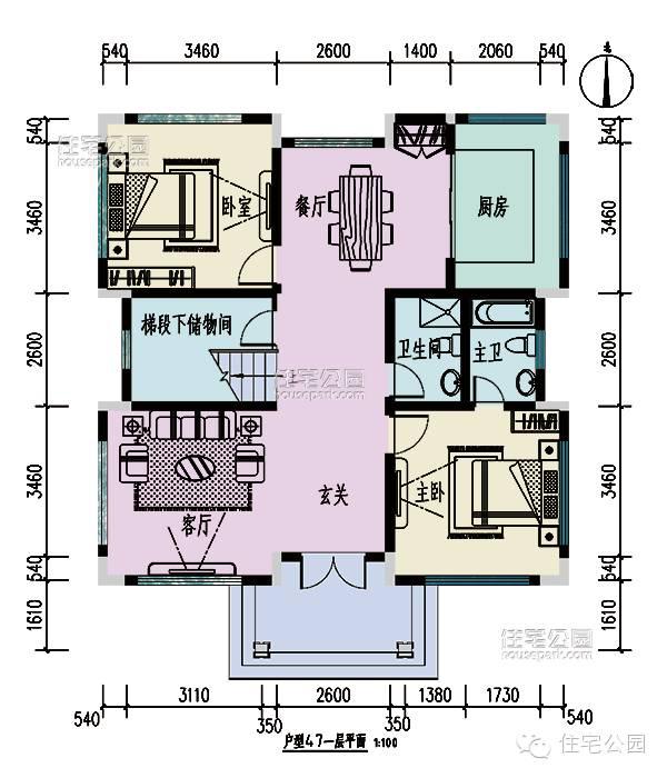 前往微信公众号:住宅公园,自建房图纸免费下载,装配式