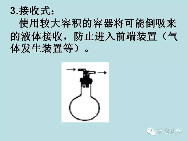 常见防倒吸装置