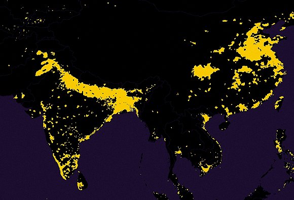 人口最稠密地区_世界人口最稠密的地区有