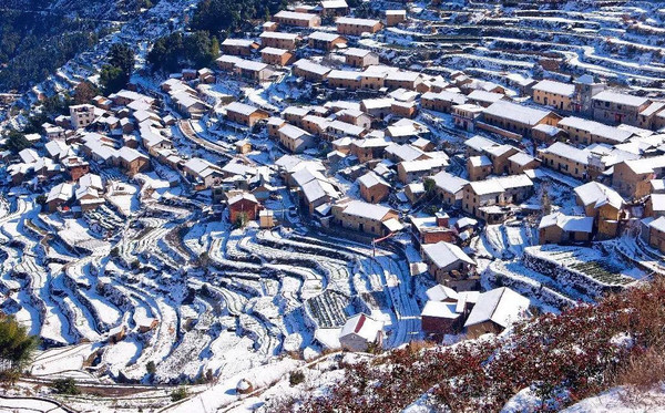 台州天台华顶国家森林公园 雪遇见&