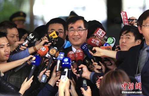 中国国民党秘书长李四川资料图 中新社记者 陈小愿 摄