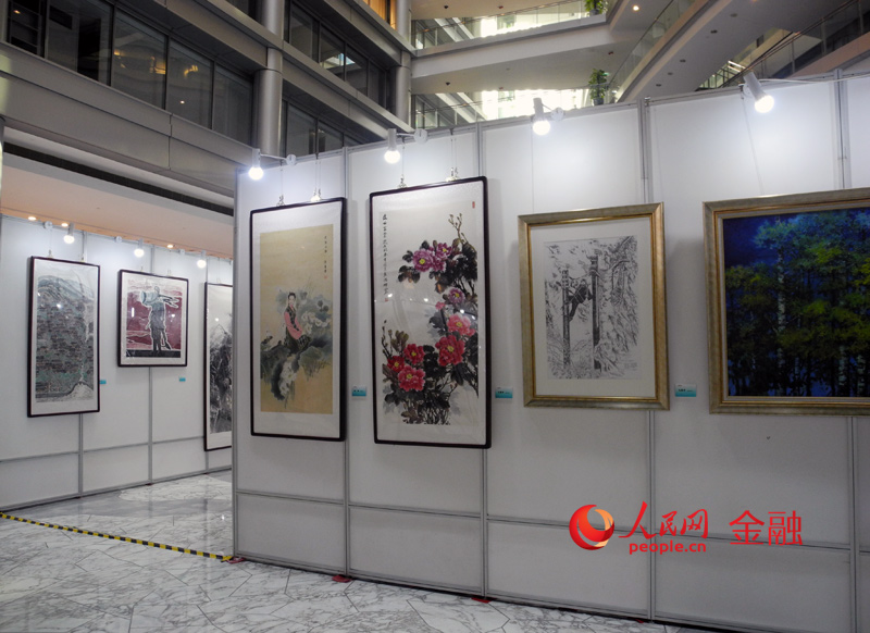 工行第一届书法美术摄影展览在京举行 易会满