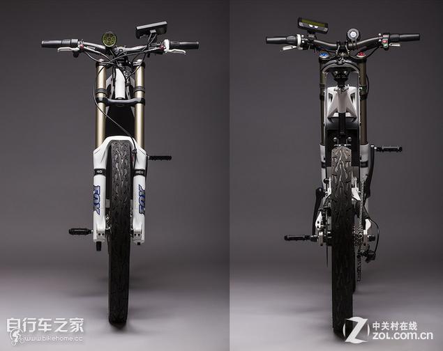 这款自行车名叫Vector,可骑行也可作电动自行车,相比目前其他智能自行车专注于数据采集以及分析,Vector更专注于自行车原本的作用舒适的骑行体验,主要体现在以下几点: