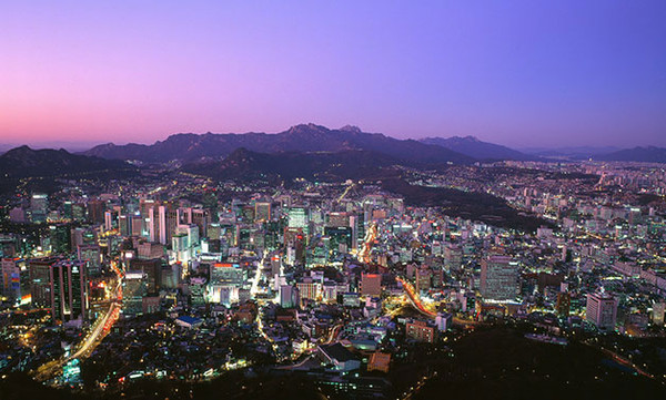 韩国首尔这样的夜景你应该还没见过