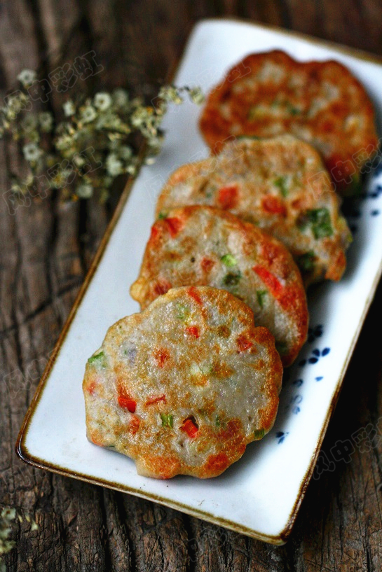 好吃的小饼芋泥鸡蛋饼