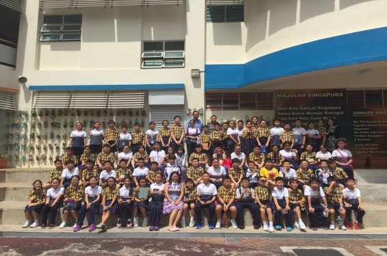 访深圳市中澳实验学校新加坡国际科技感受课程 活动(组图)
