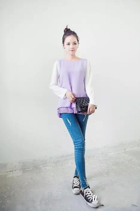 矮个子台球初秋服装搭配?女生独自打女生图片
