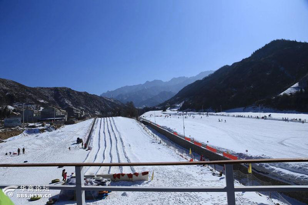 蓝田竹林畔滑雪场休闲娱乐的绝佳选择