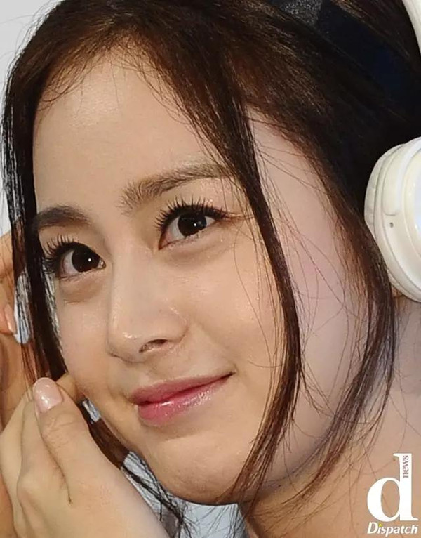 高清镜头下韩国女星真实皮肤是这样的