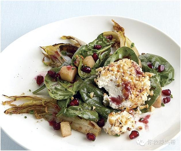 kale, apple and pancetta salad(南瓜粟米沙拉)