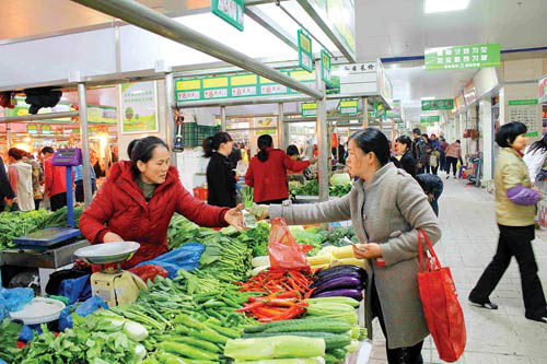 河南万邦集团郑州万邦新绿地农贸市场筑巢引凤