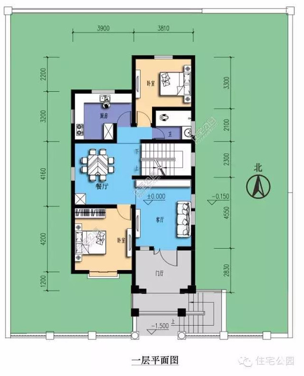 10x11二层自建房设计图展示