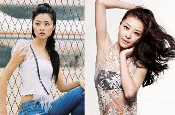 熊黛林原本是大方脸,整容后成了鹅蛋脸,比之前美多了,得以俘获天王,也