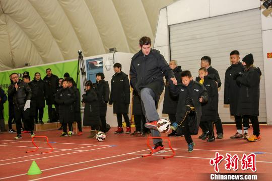 北京青少年校园足球后备人才梯队建设冬训营闭