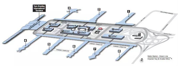 【路路干货】洛杉矶国际机场交通 购物全攻略