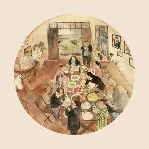插画丨年味,恋味