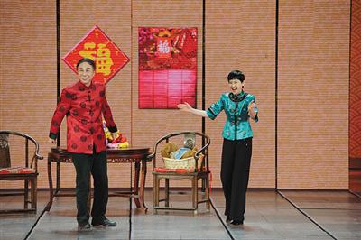 孙涛,邵峰表演的小品《放心吧》在此前的彩排中算是现场效果最好的