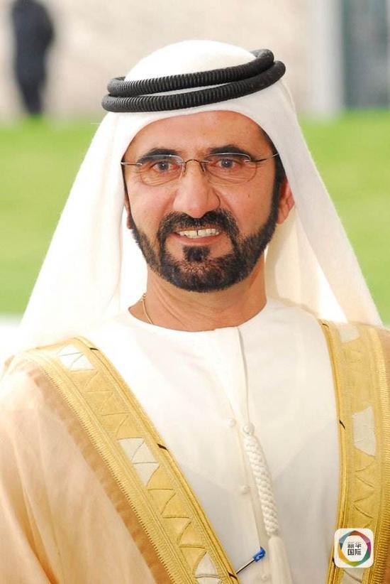 阿联酋总理谢赫穆罕默德本拉希德阿勒马克图姆。