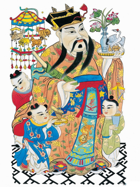 丹凤眼卧蚕眉