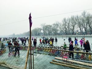 氣候轉暖 降雨致冰面易滑倒
