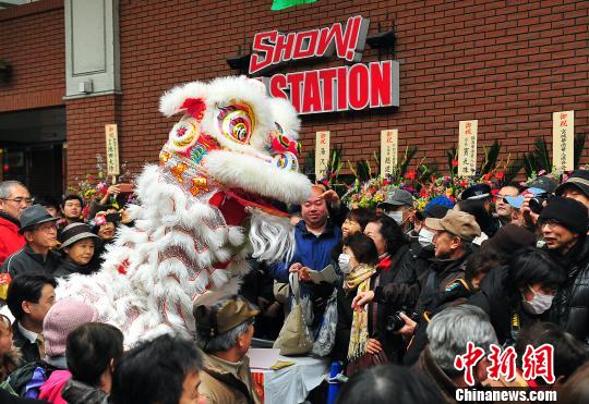 中国春节祭再热日本新澙(组图),春节去日本旅