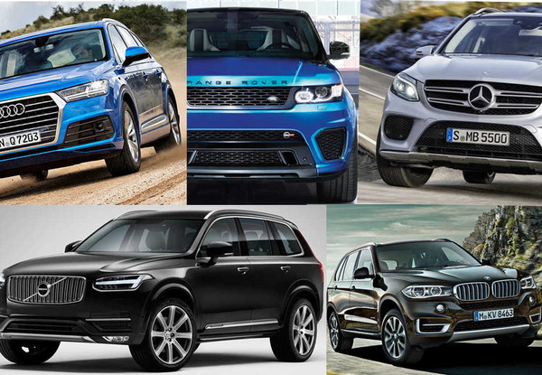 目前市场上100万元左右可以买到的不少中大型suv,其中热点suv包括