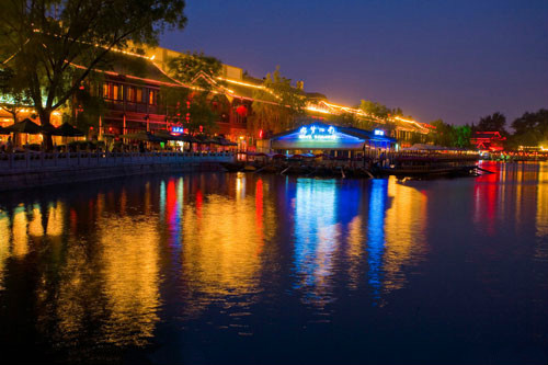 北京浪漫夜景,情人节我们约会吧