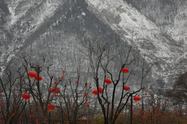 古城西安春节美景