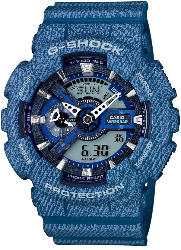 casio 卡西欧 g-shock denim"d新配色腕表