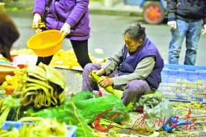 图),广州两菜贩互扇耳光矛盾升级,贩菜的利润是